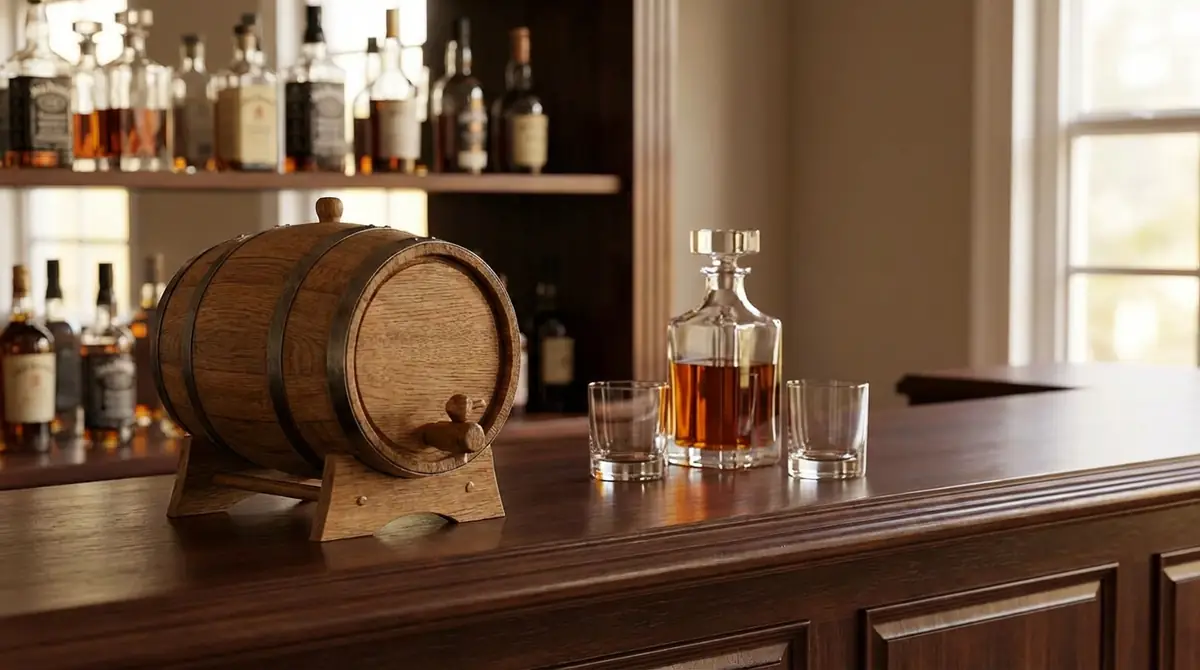 自宅でウイスキーを熟成させることは可能？ミニ樽熟成の注意点