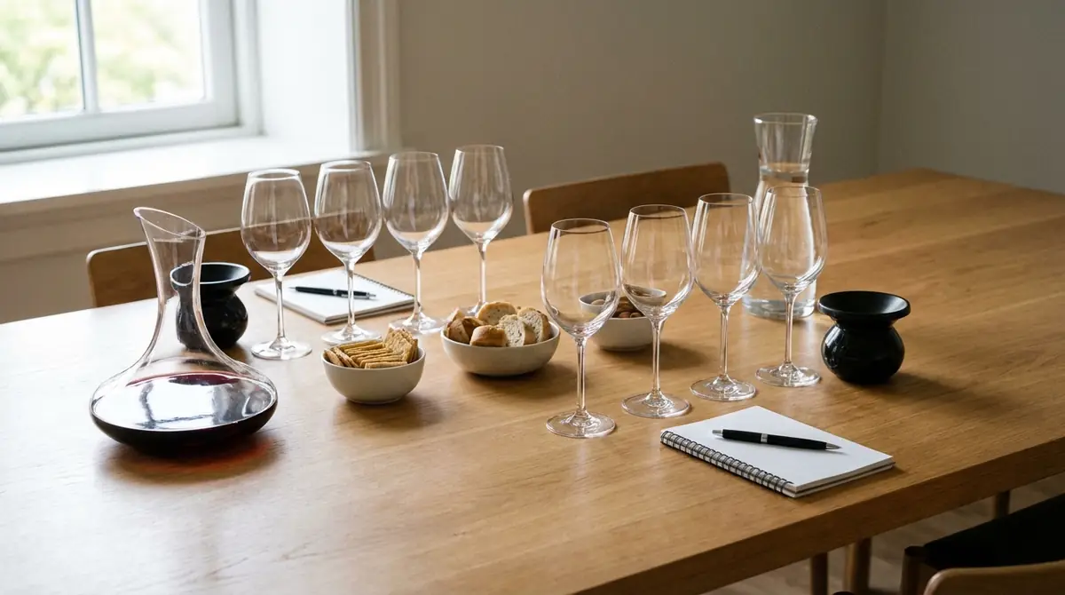 テイスティング前の準備｜必要な道具と環境を整える
