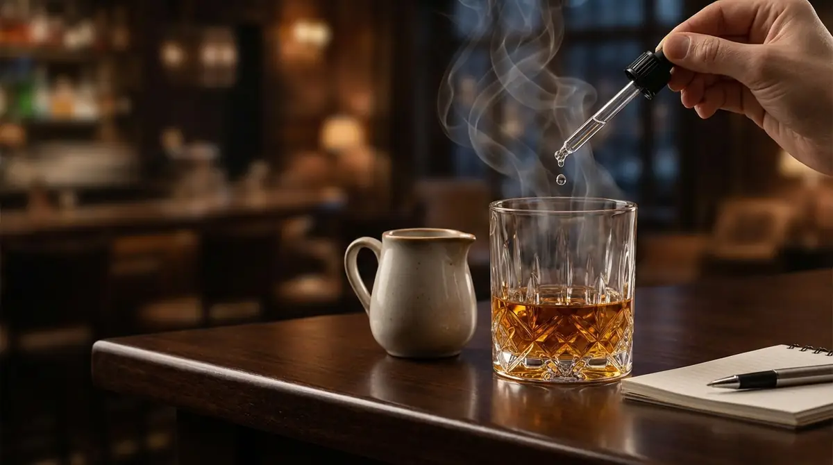 加水テイスティングの方法｜水を加えて香りを開かせる技術