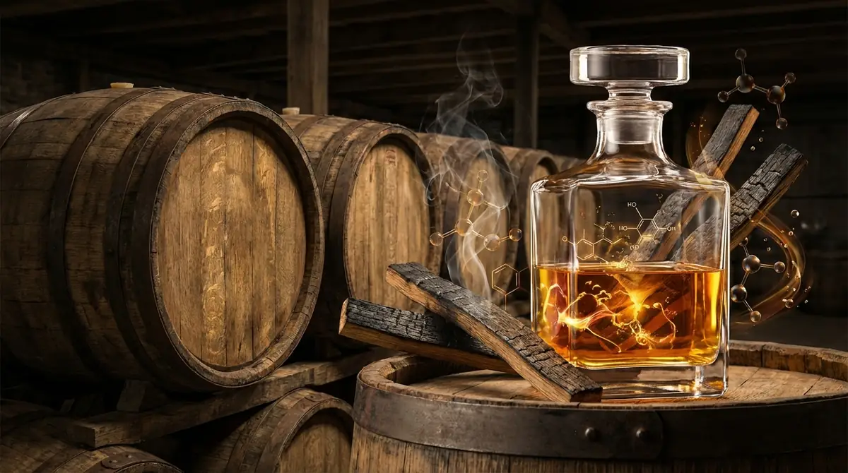 エイジングで起こる4つの化学変化｜ウイスキーが美味しくなる仕組み