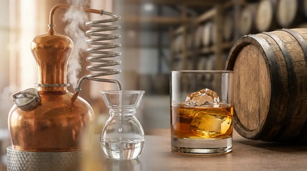 なぜウイスキーのアルコール度数は高いのか？蒸留の仕組みを解説