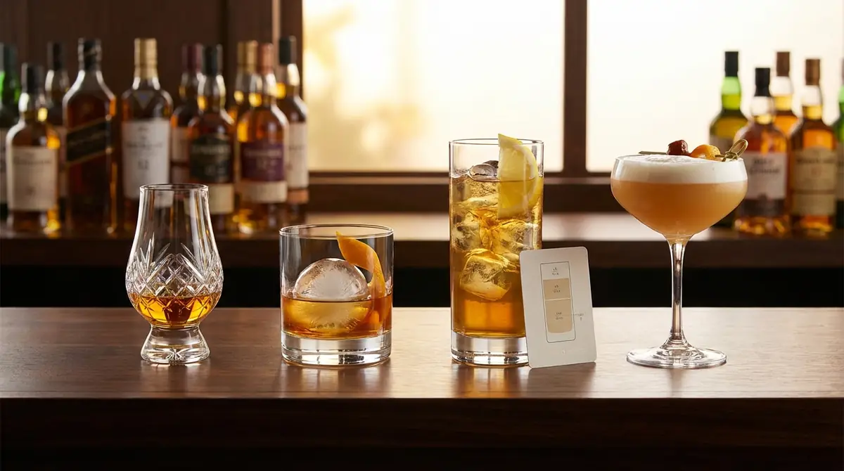 初心者におすすめのウイスキーの飲み方4選【黄金比率つき】