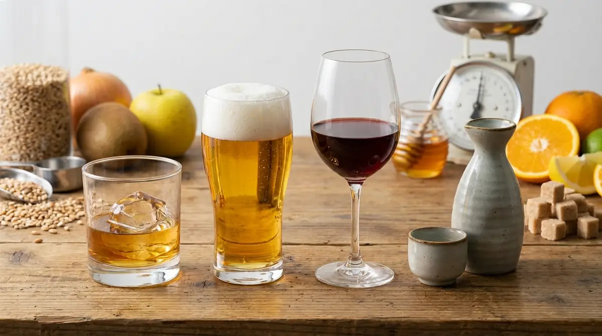 ウイスキーと他のお酒のカロリー・糖質を比較｜ビール・ワイン・日本酒