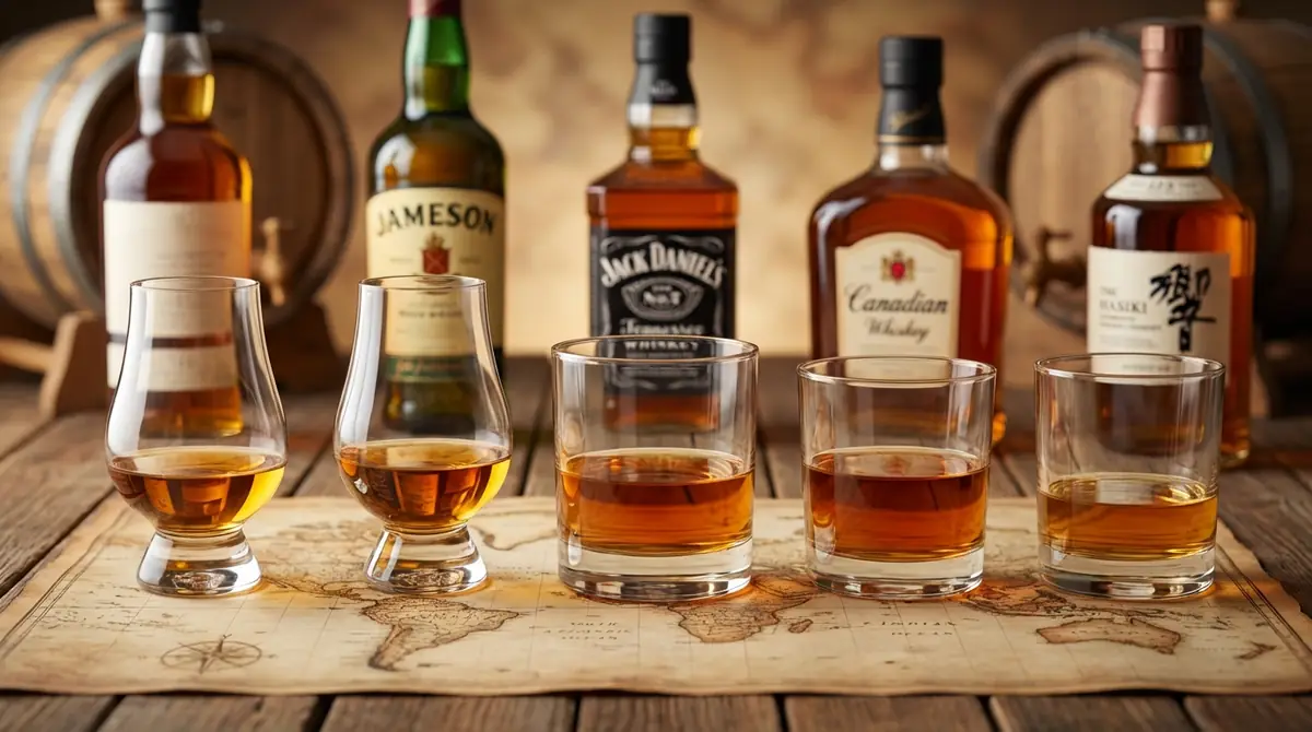 5大ウイスキーの特徴を産地別に解説