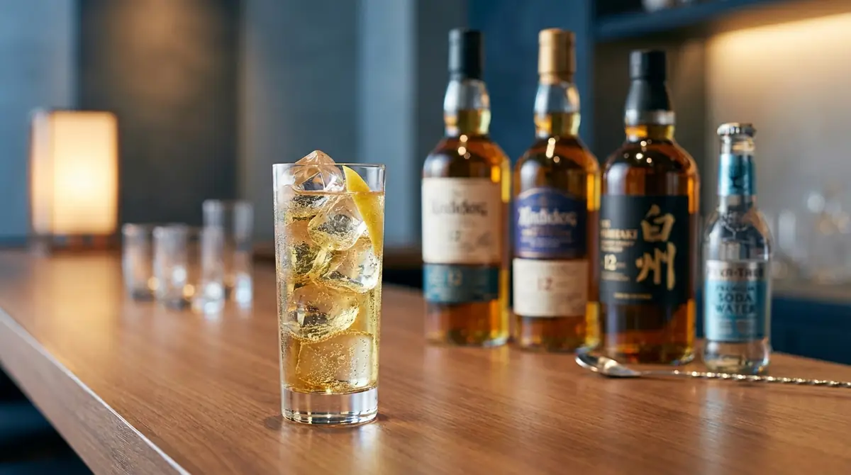 ハイボール初心者におすすめのウイスキー3選