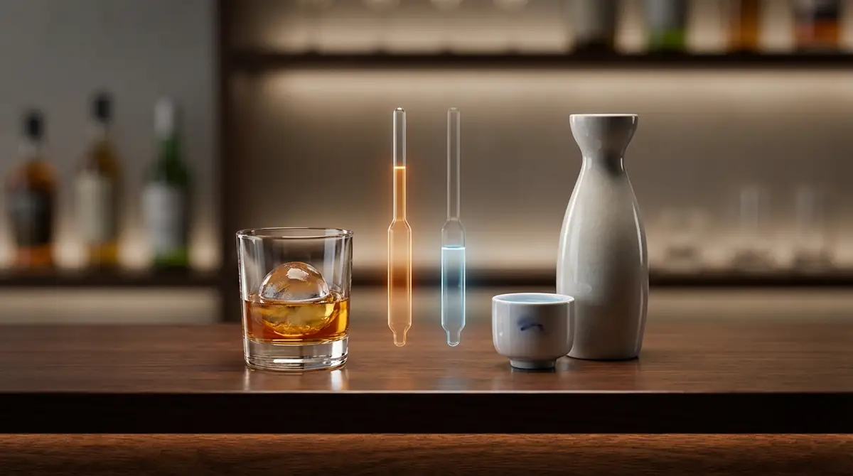 アルコール度数の違い｜ウイスキーと日本酒どっちが酔いやすい？