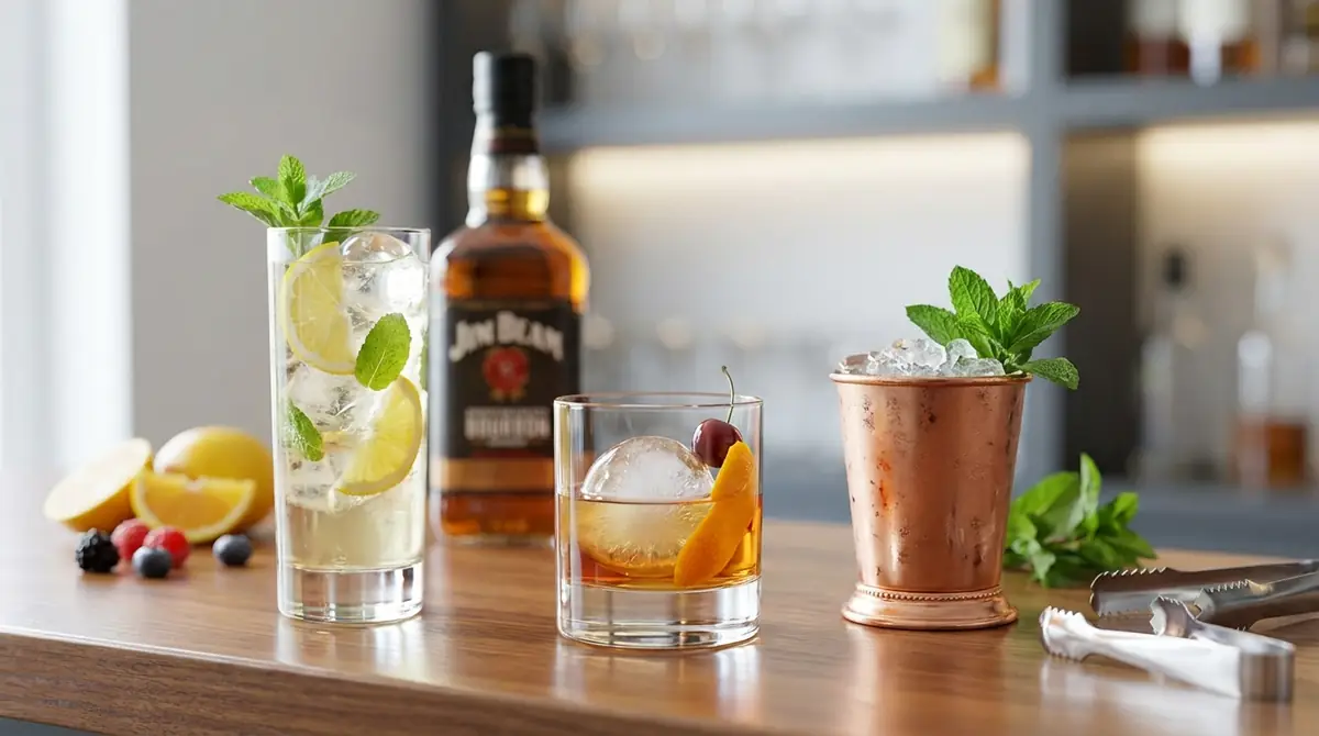 ジムビームで作る簡単カクテル3選