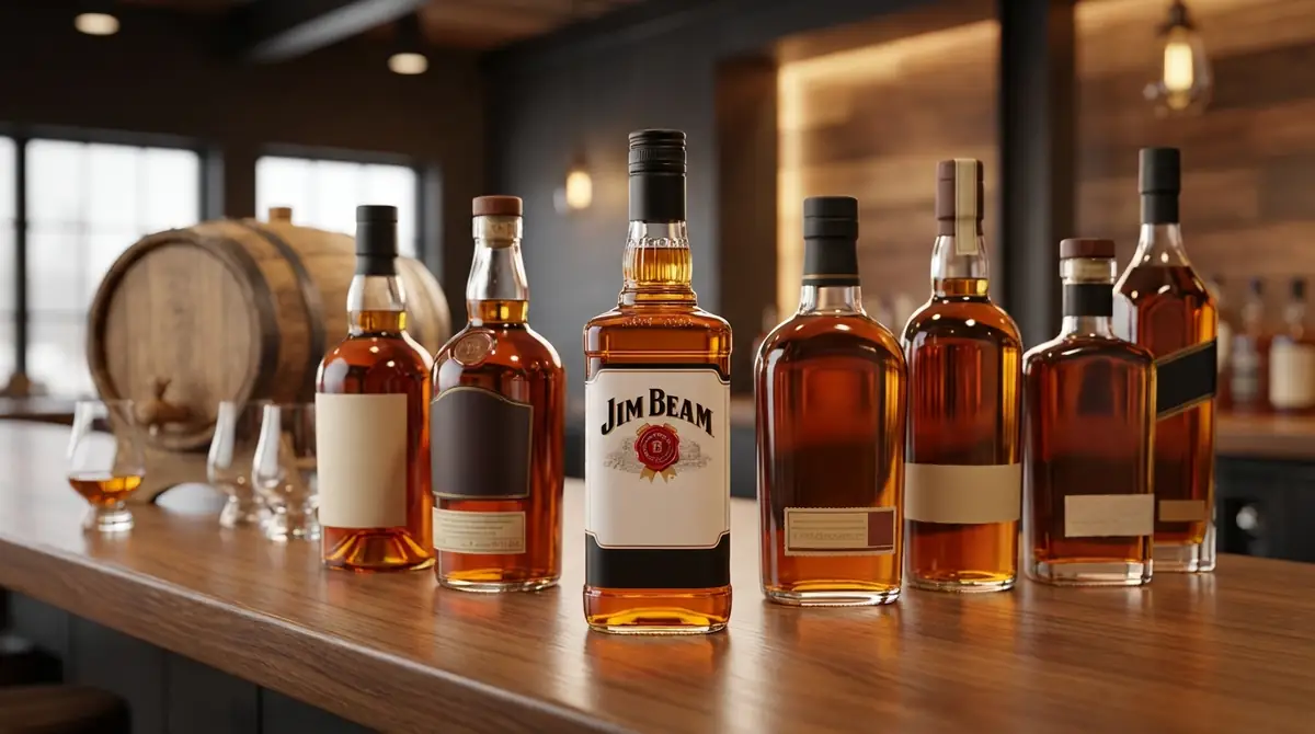 ジムビームと他のバーボンの違いを比較