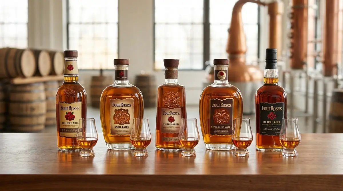 【一覧表】フォアローゼズ全5種類の度数・価格・味わいを比較