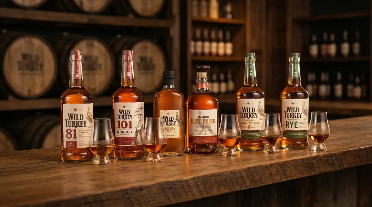 ワイルドターキー全種類を徹底比較｜あなたに合う1本は？