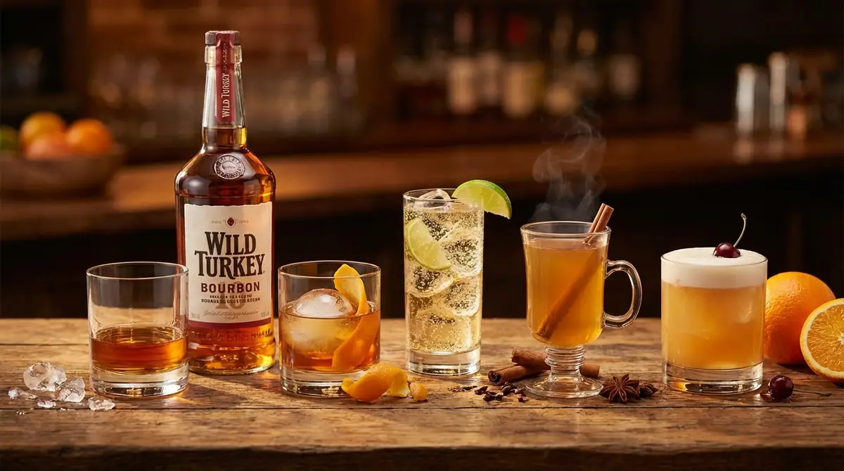 ワイルドターキーの美味しい飲み方5選