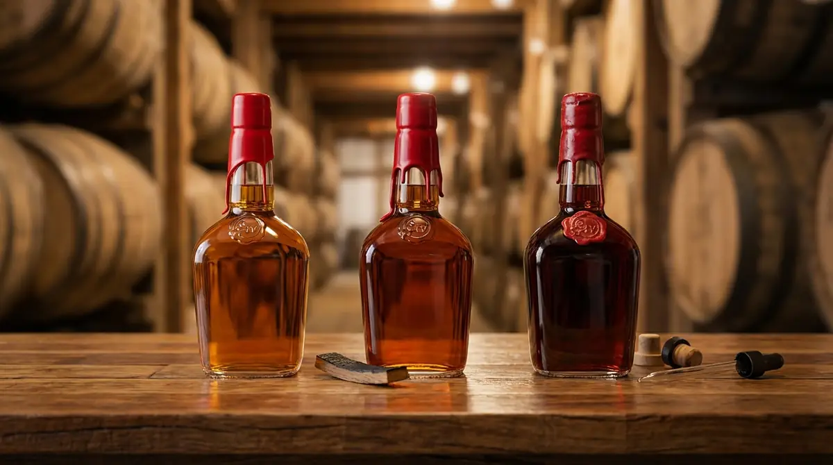 メーカーズマークの種類を比較|レギュラー・46・カスクストレングスの違い