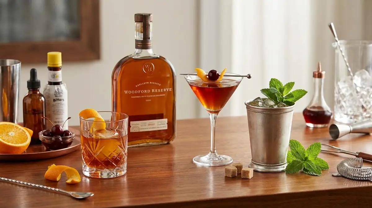 ウッドフォードリザーブで作る定番カクテルレシピ