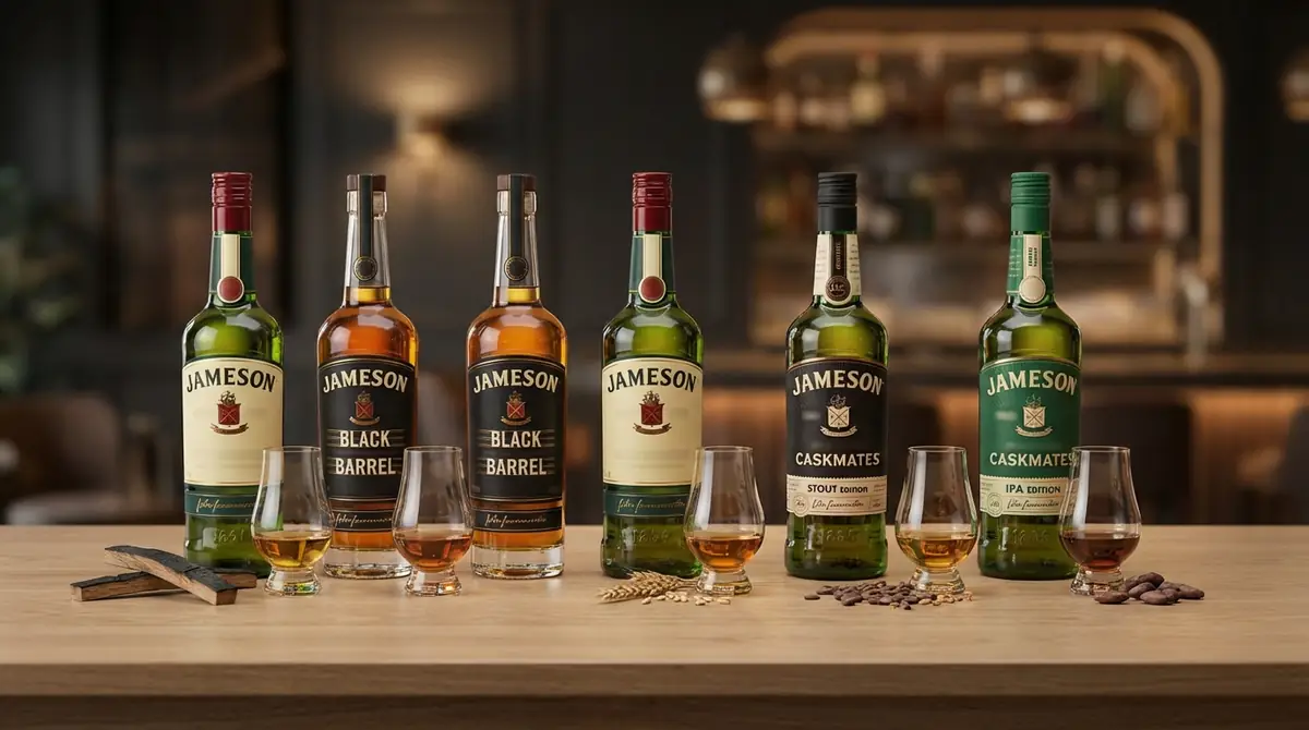 ジェムソン ウイスキーの種類一覧｜全ラインナップの違いと選び方