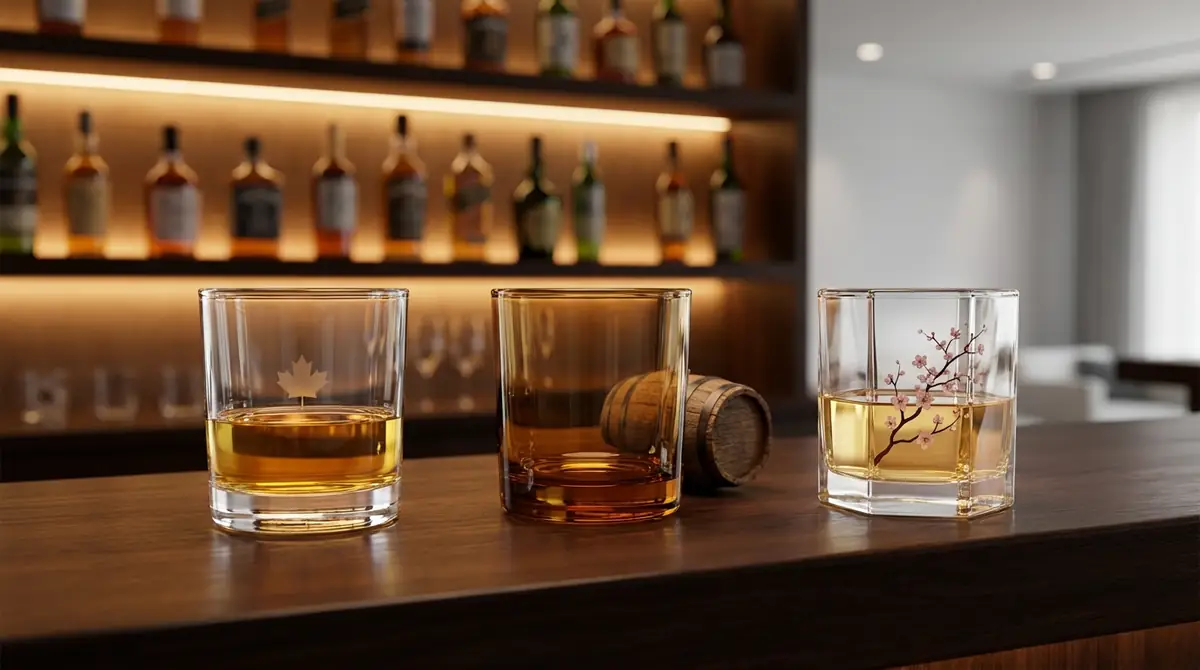 カナディアンクラブと他銘柄を比較｜ジムビーム・角瓶との違い