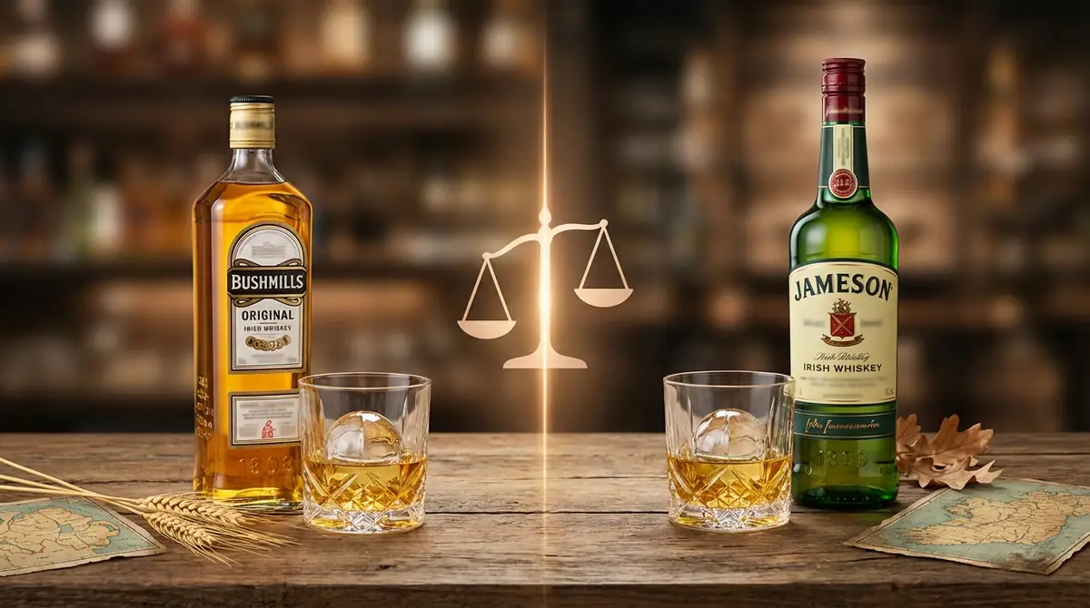 ブッシュミルズ vs ジェムソン｜どっちを選ぶべき？