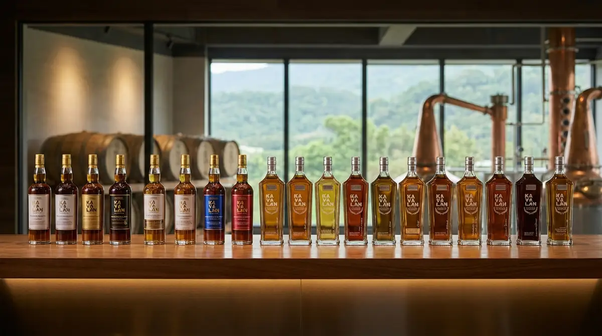 カバラン ウイスキー全種類を徹底比較|ラインナップと特徴
